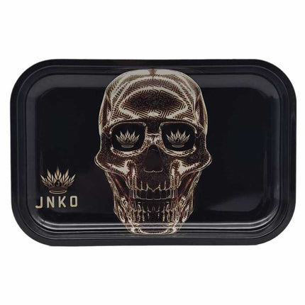 JNKO Golden Skull 1  - XXL Rolling Tray (Luxury Art)