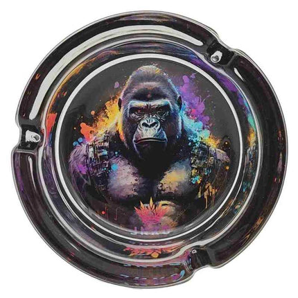 JNKO Gorilla - Glazen Asbak - 10cm (Savage Animals)