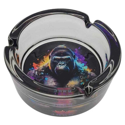 JNKO Gorilla - Glazen Asbak - 10cm (Savage Animals)