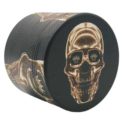 JNKO Grinder Luxury Golden Skull