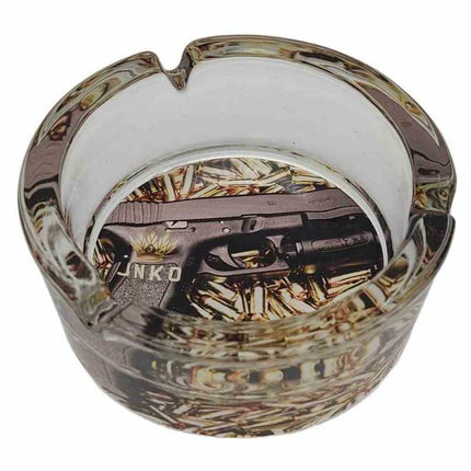 JNKO Gun Art - Glazen Asbak - 10cm (Luxury Art)