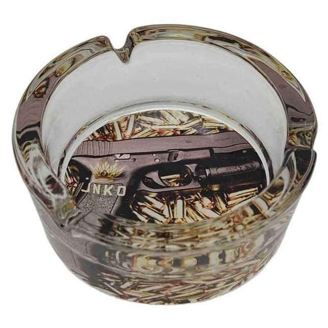JNKO Gun Art - Glazen Asbak - 10cm (Luxury Art)