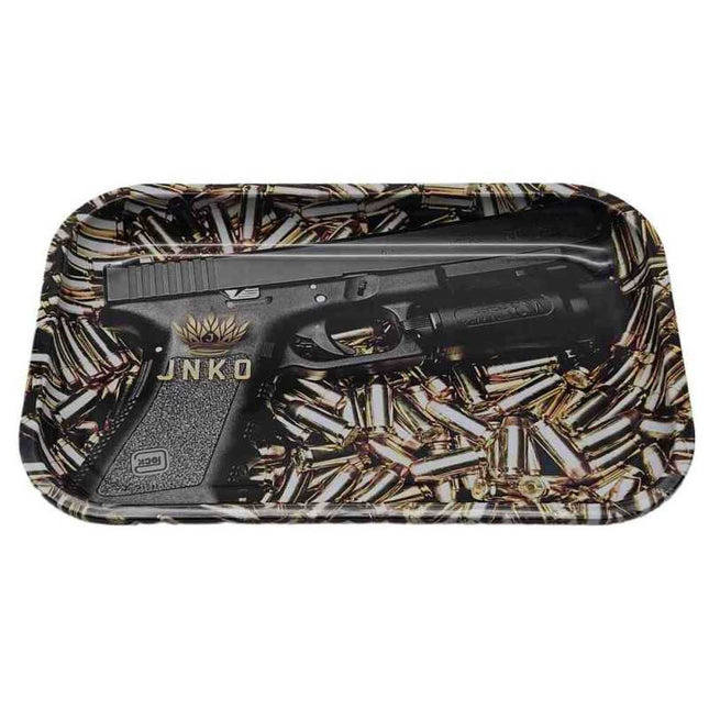 JNKO Gun Art  - XXL Rolling Tray (Luxury Art)