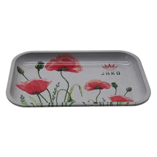JNKO Klaproos - XXL Rolling Tray (Botanical Flower)