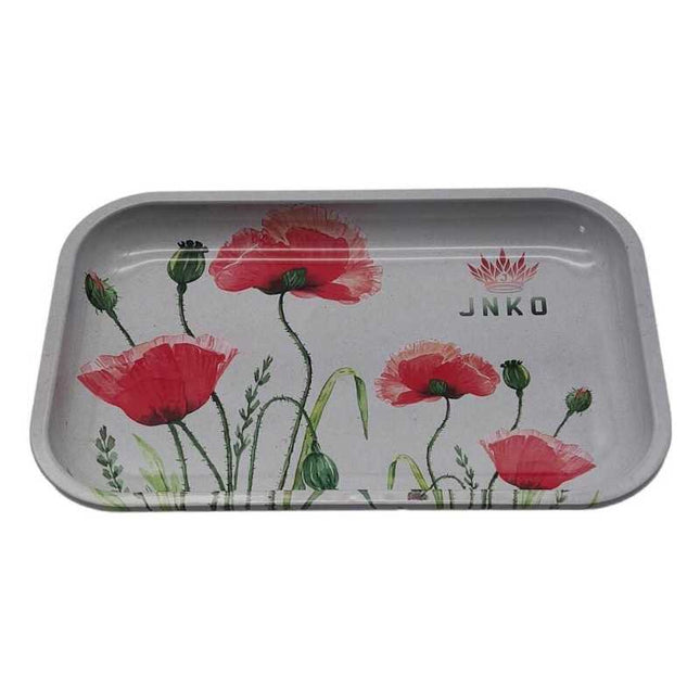 JNKO Klaproos - XXL Rolling Tray (Botanical Flower)