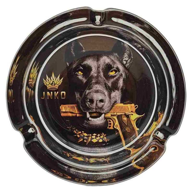 JNKO Mafia Dog - Glazen Asbak - 10cm (Luxury Art)