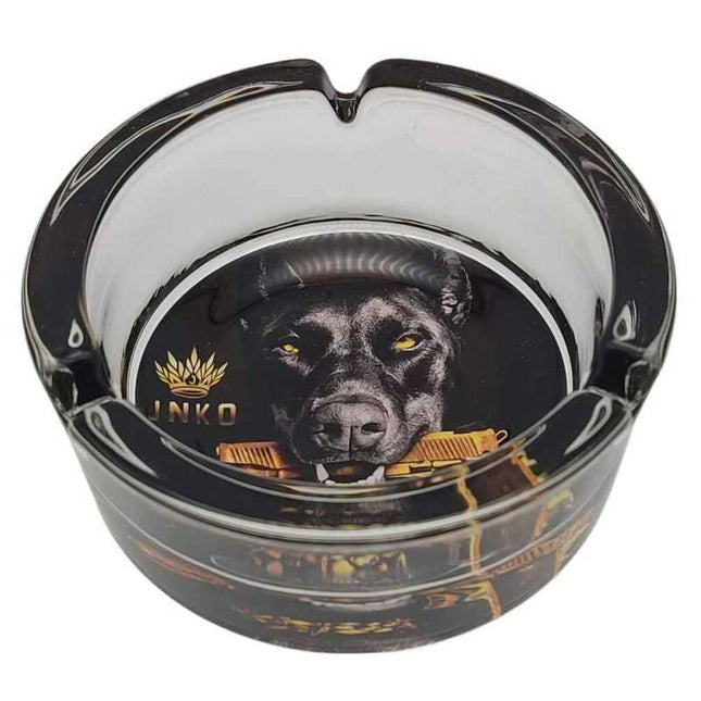 JNKO Mafia Dog - Glazen Asbak - 10cm (Luxury Art)
