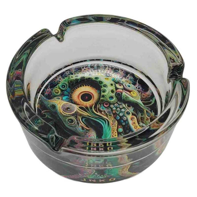 JNKO Octopus 1 - Glazen Asbak - 10cm (Psychedelic Series)