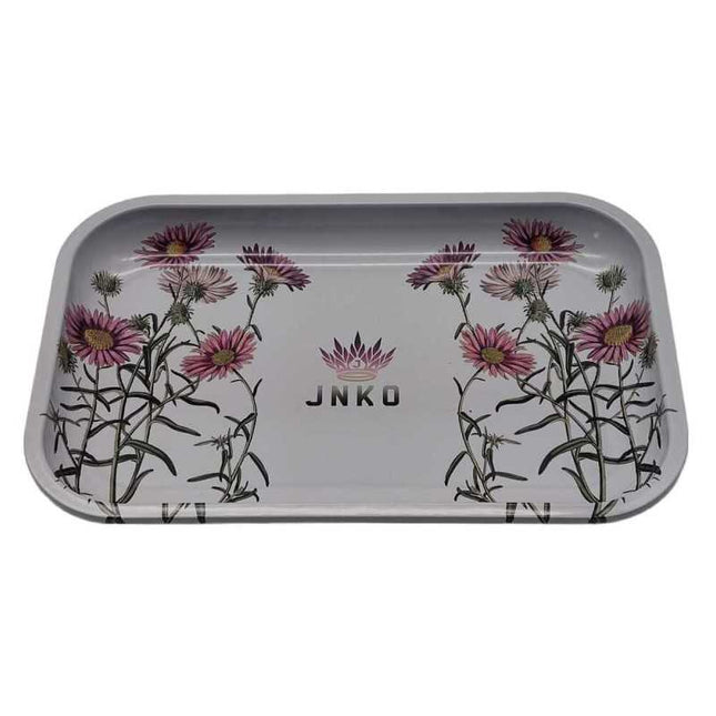 JNKO Paarse Margriet - XXL Rolling Tray (Botanical Flower)