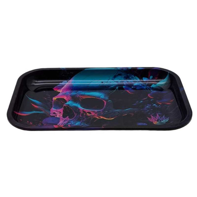 JNKO Skull 1 - XXL Rolling Tray (Psychedelic Series)