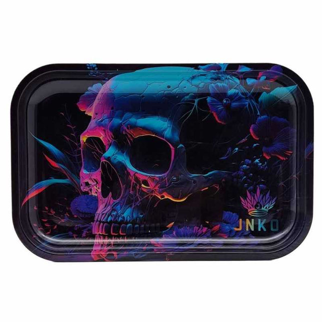 JNKO Skull 1 - XXL Rolling Tray (Psychedelic Series)