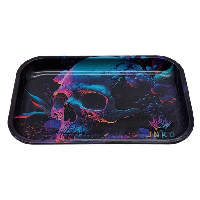 JNKO Skull 1 - XXL Rolling Tray (Psychedelic Series)