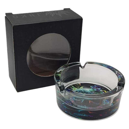 JNKO Skull 2 - Glazen Asbak - 10cm (Psychedelic Series)