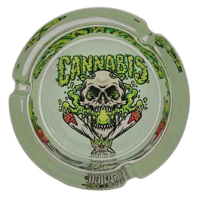 JNKO Skull Smoker 2 - Glazen Asbak - 10cm (Stay 420)
