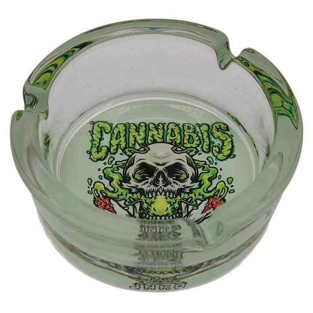 JNKO Skull Smoker 2 - Glazen Asbak - 10cm (Stay 420)