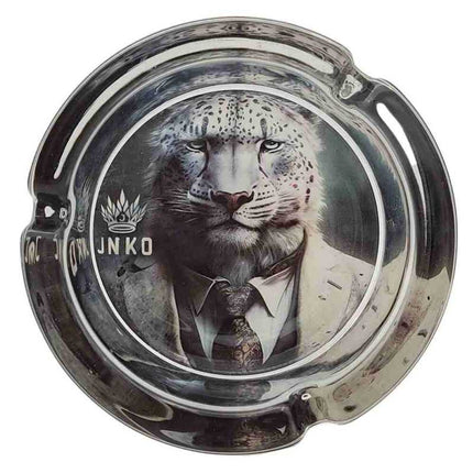 JNKO Sneeuwpanther - Glazen Asbak - 10cm (Suited Animals)