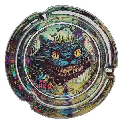 JNKO Wonderland 1 - Glazen Asbak - 10cm (Psychedelic Serie)