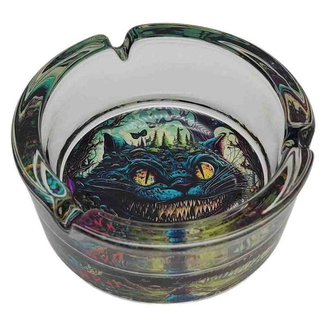 JNKO Wonderland 1 - Glazen Asbak - 10cm (Psychedelic Serie)