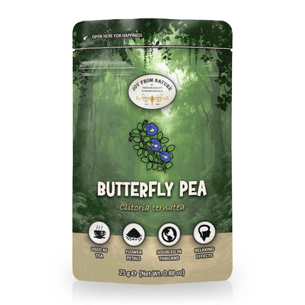 Joy from Nature Butterfly Pea (Clitoria ternatea) - Bloemblaadjes - 25 gram