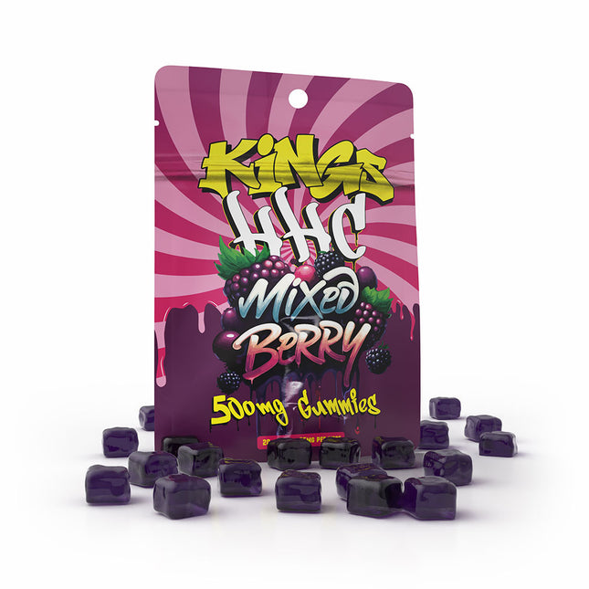 Kings HHC HHC Gummies - 20 x 25mg - 500mg HHC