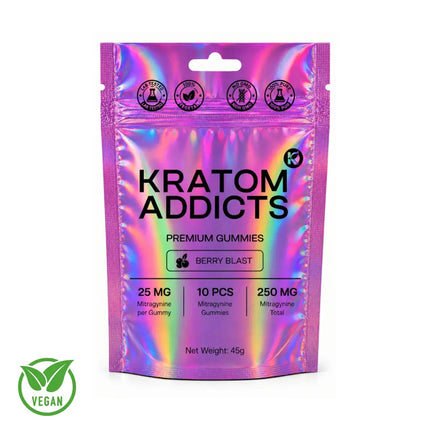 Kratom Addicts Kratom Addicts Berry Blast Gummies - 25mg (per gummy)