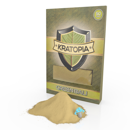 Kratopia Green Bali Kratom – 50 gram