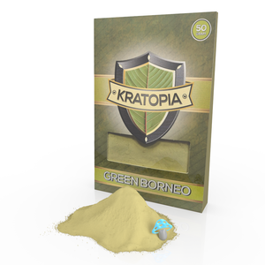Kratopia Green Borneo Kratom – 50 gram
