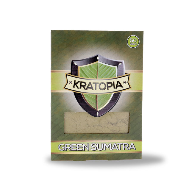 Kratopia Green Sumatra Kratom Poeder – 50 gram