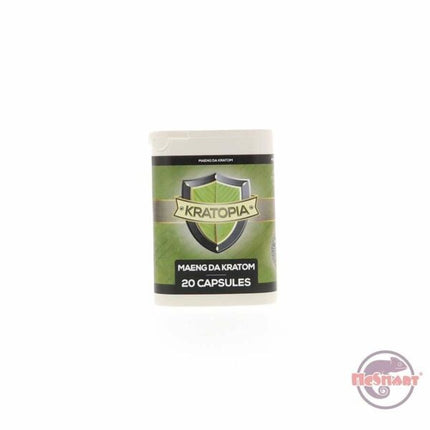 Kratopia Maeng Da Kratom Zwart – 20 pcs