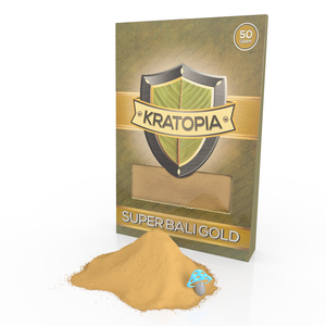 Kratopia Super Bali Gold Kratom – 50 gram