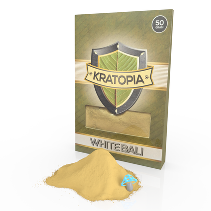 Kratopia White Bali Kratom - 50 gram