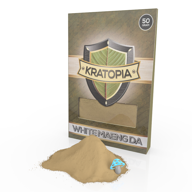 Kratopia White Maeng Da Kratom - 50 gram