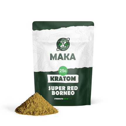 Maka Maka – Kratom Red Borneo – 25 gram