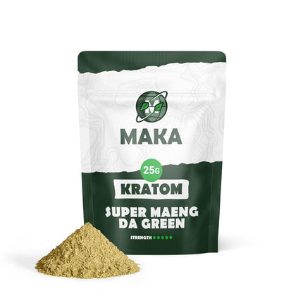 Maka Maka – Kratom Super Green Maeng Da – 25 gram