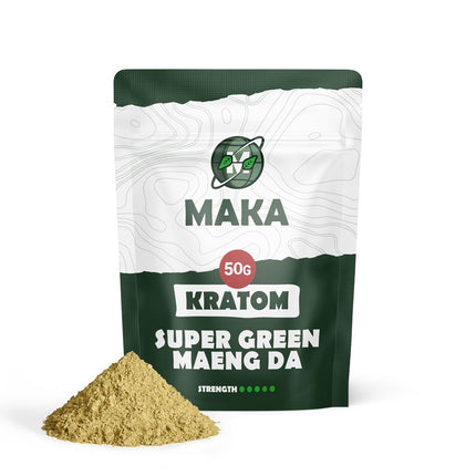 Maka Maka – Kratom Super Green Maeng Da 50 gram
