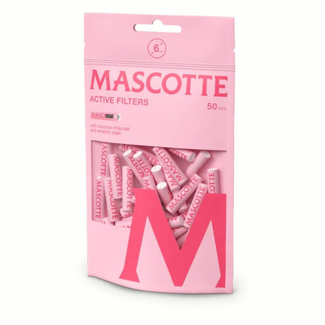 Mascotte Active Filters Pink Edition - 6mm - 50 stuks