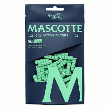 Mascotte Conical Active Slim Filters - 6mm