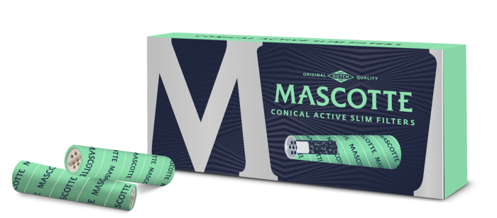 Mascotte Conical Active Slim Filters - 6mm
