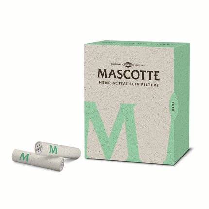 Mascotte Hemp Active Slim Filters - 6mm