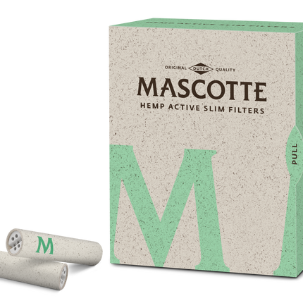 Mascotte Hemp Active Slim Filters - 6mm