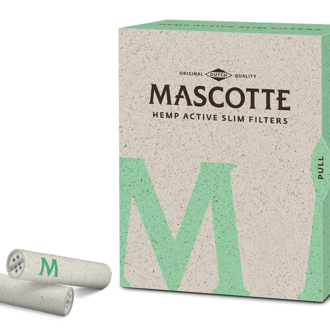 Mascotte Hemp Active Slim Filters - 6mm