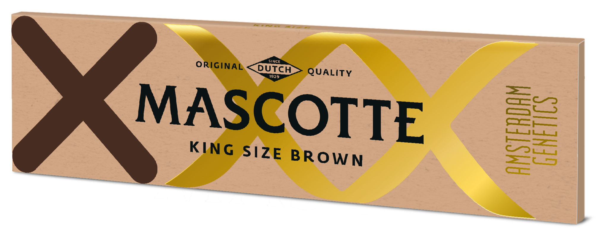 Brown King Size - Ongebleekt