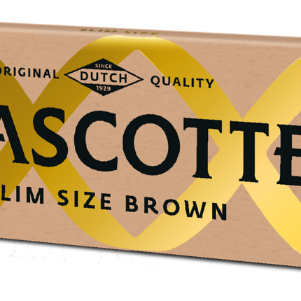 Mascotte Slim Size Vloeitjes - Original & Brown (Ongebleekt)