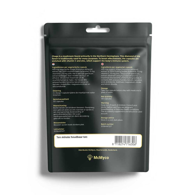 McMyco Chaga - 120 capsules
