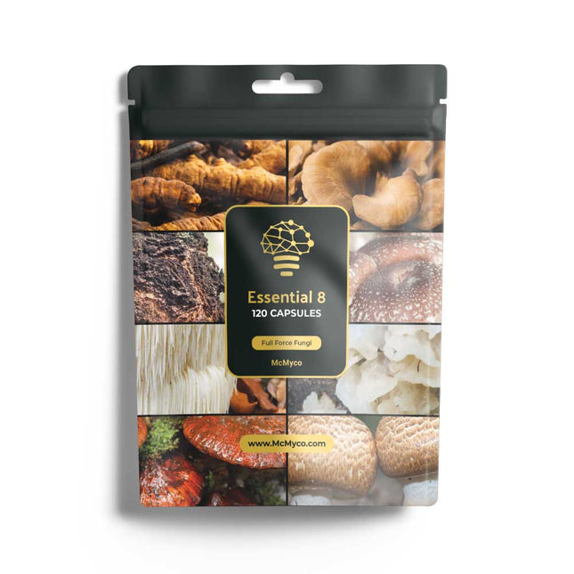 McMyco Essential 8 paddenstoelen extract capsules – 120 stuks
