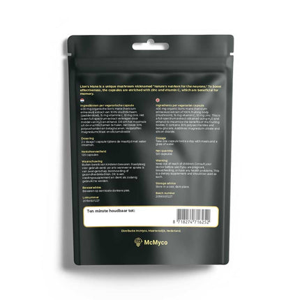 McMyco Lion's Mane extract capsules