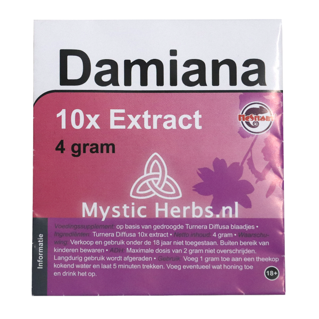McMystic Damiana 10X Extract – 4 gram