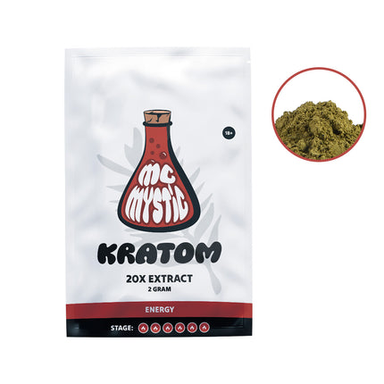 McMystic Kratom 20X Extract - 2 gram
