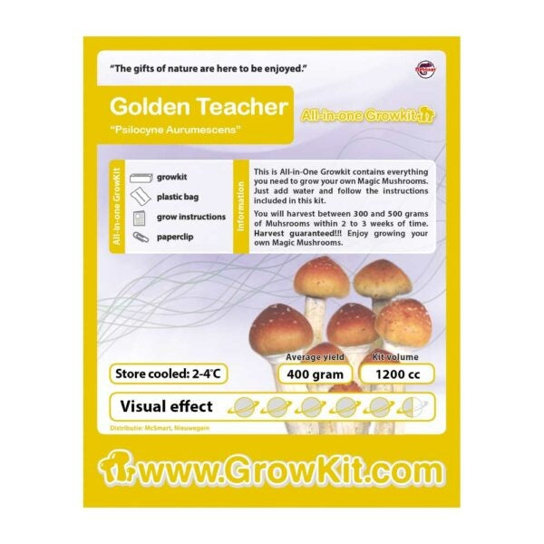 McSmart Golden Teacher Growkit