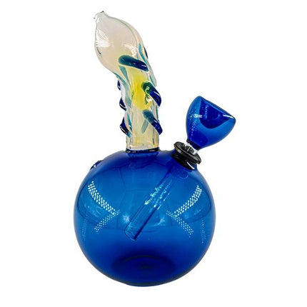 Novus Fumus Bulb Bong Blauw - 14cm